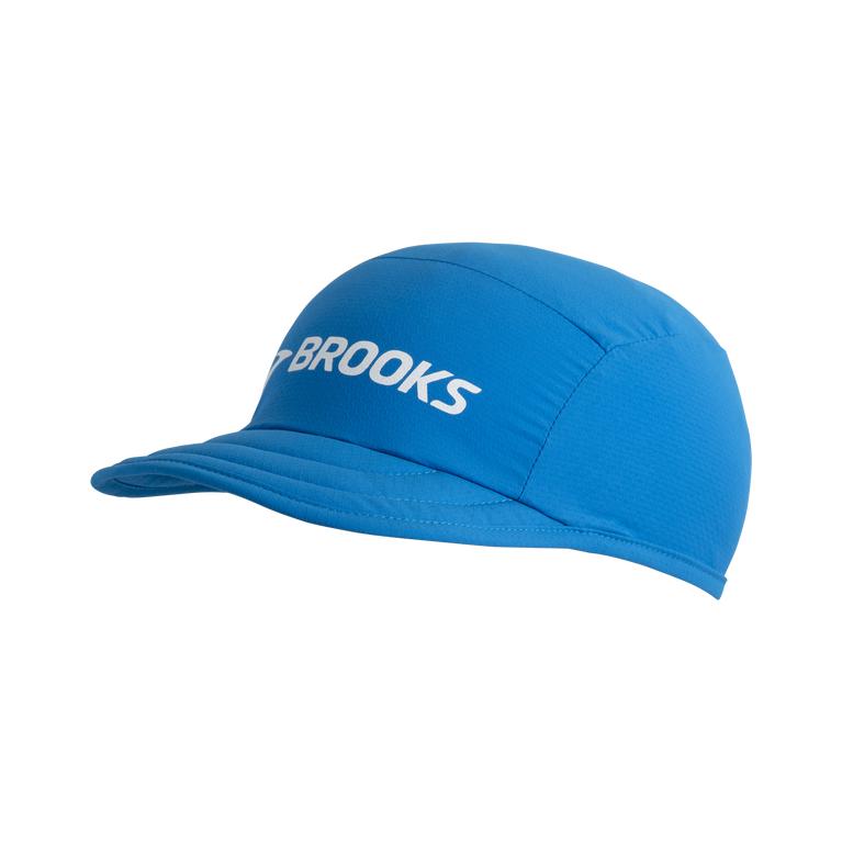 Brooks Lightweight Packable - Mens Running Hat - Blue (73498MWIQ)